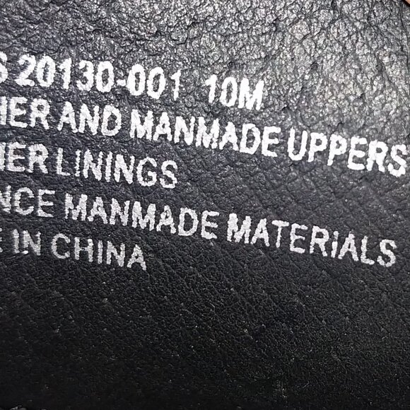 Stacy Adams Mens Black Leather Dress Shoes 10M - Picture 5 of 7